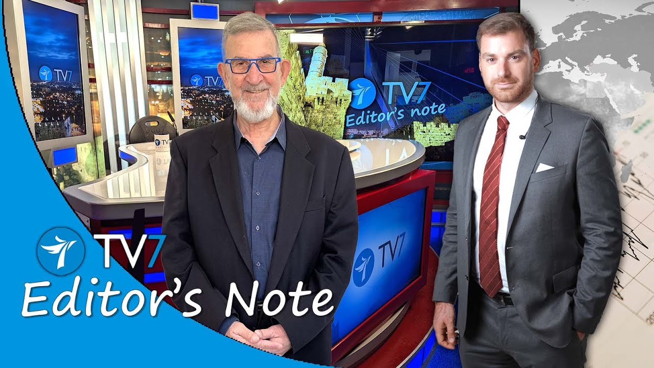 TV7 Editor’s Note: Jonathan hosts Mossad’s former Intelligence Chief BGEN Dr. Amnon Sofrin