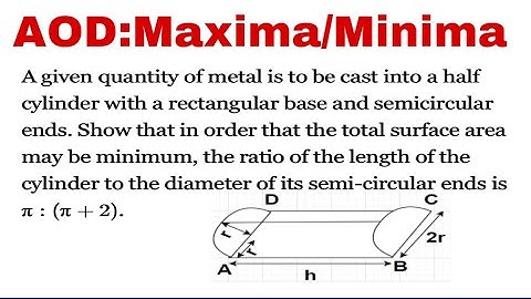 An open tank with a square base and vertical sides is to be… l Maxima Minima CBSE Maths  special
