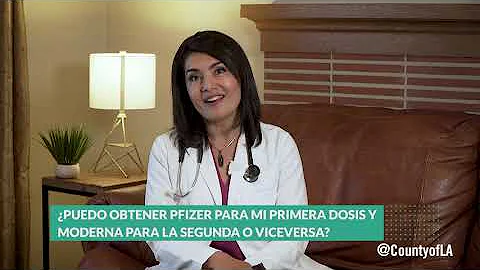 ¿Es la segunda inyección de Pfizer igual que la primera?