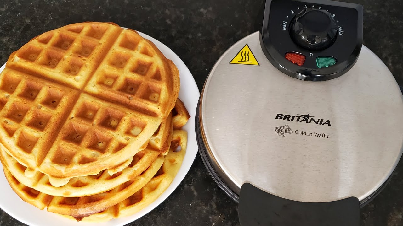 RESENHA MÁQUINA DE WAFFLES BRITÂNIA E RECEITA DELICIOSA 🧇TAMIRES MOTA