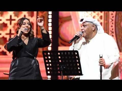 رجاء بلمير توثق لحظة تاريخية مع النجم الكويتي نبيل شعيل