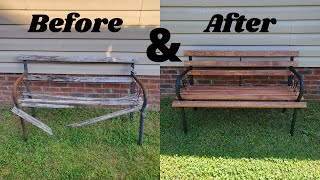 Garden Bench Restoration