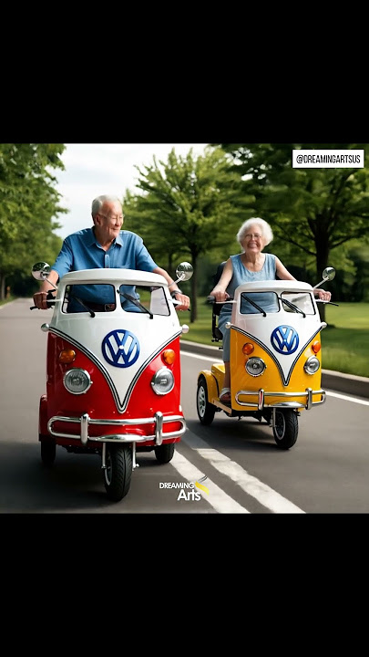 Volkswagen Hippy Van Mobility Scooters Makes You Want To Own One Right Away