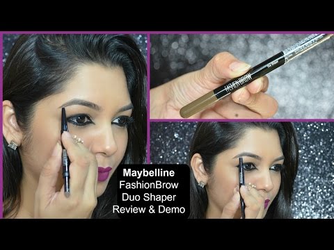 Video: Maybelline Fashion Brow Duo Shaper Brown Revisión