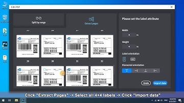 Labelife PC Tutorial: How to Crop and Print Amazon 4x4 & 4x6 Shipping Label丨Tips&Tricks for Labelife
