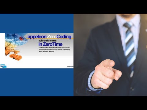 Business Managed Applications mit appeleon ZeroCoding schnell bauen und umbauen