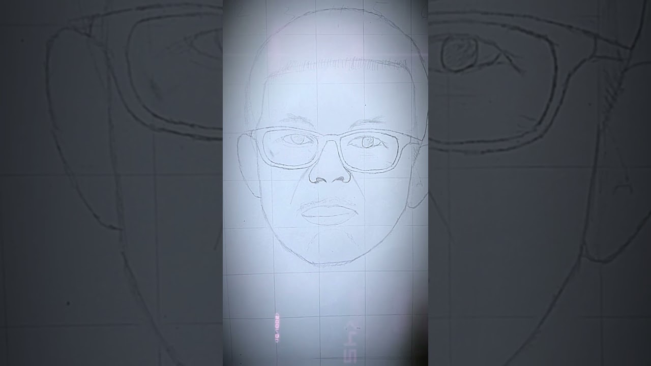 baru sketsa kok. btw ada yg tau saya mau gambar siapa? 