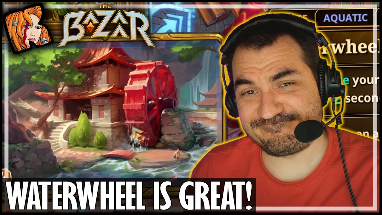 WATERWHEEL IS THE KEY! The Bazaar YouTube