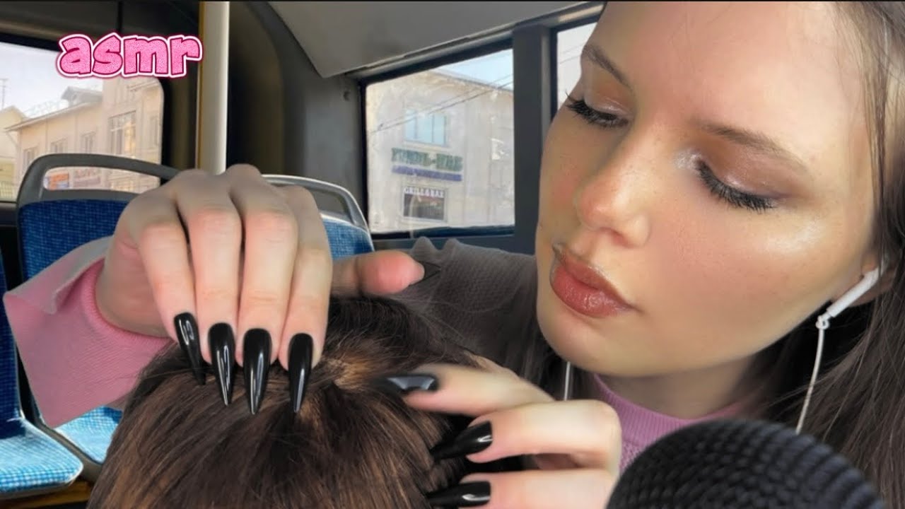 АСМР королева школы проверит тебя на вши 💅💅💅