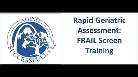 FRAIL Assessment