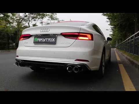 Audi A5 B8 Sportback Armytrix Exhaust Tuning Review Price