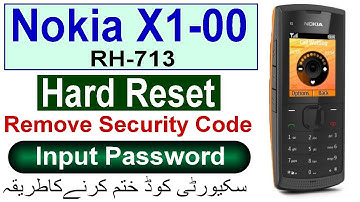 How To Remove Nokia X1-00 RM-713 Security Code Reset unlock Code With Infinity Nokia Best 2020