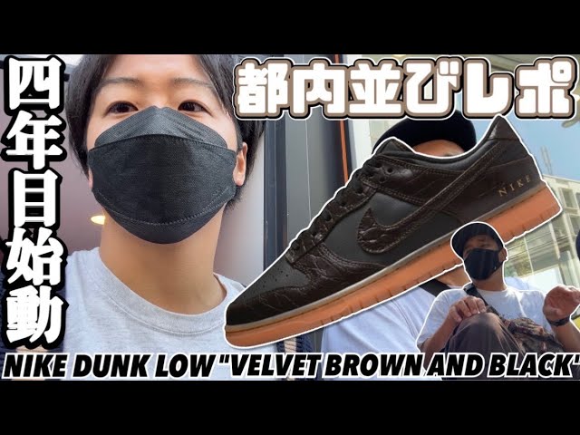 Nike Dunk Low "Velvet Brown and Black"