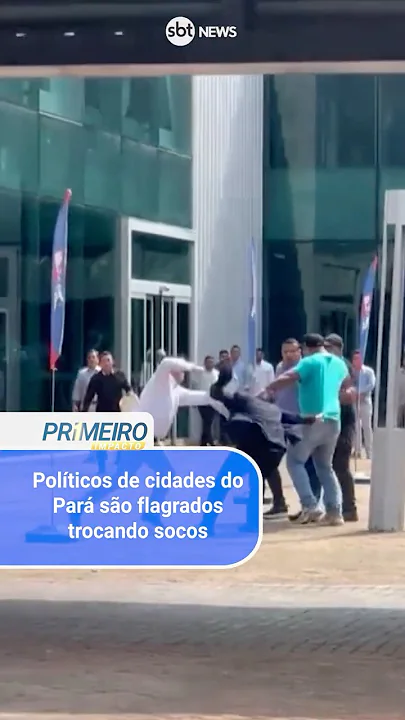 Prefeito e vereador de cidades do Pará são flagrados trocando socos