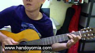 Video thumbnail of "流水年华 Liu Shui Nian Hua - Feng Fei Fei 凤飞飞 - Fingerstyle Guitar Solo"