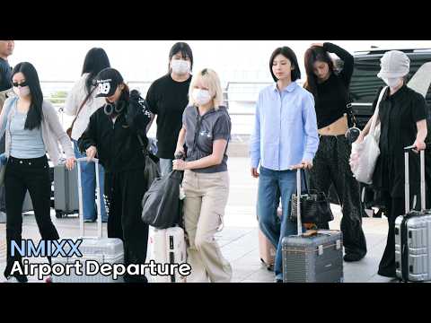 엔믹스 싱가포르 출국 직캠｜NMIXX Airport Departure 260619