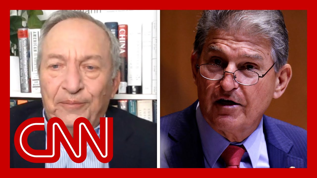 Economic adviser who reportedly helped convince Manchin speaks to CNN