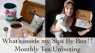 What's Inside my Sips By Box?! PLUS: Tea Reviews! by fashionstoryteller 219 views 10 months ago 10 minutes, 48 seconds