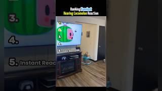 Ranking Funniest Hearing Cocomelon Reaction #ranking #funny #shorts