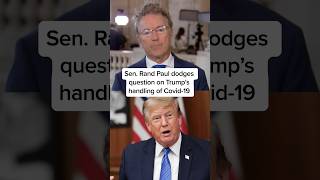 Sen. Rand Paul dodges question on Trump’s handling of Covid-19