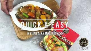 Nyolike Nyonya Sauce with Kembung Fish