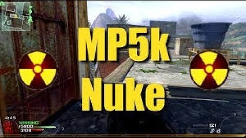 Tactical Nuke, Incoming! - MW2 MP5K Nuke
