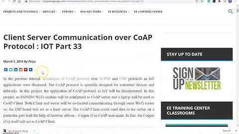 CoAP Hands On