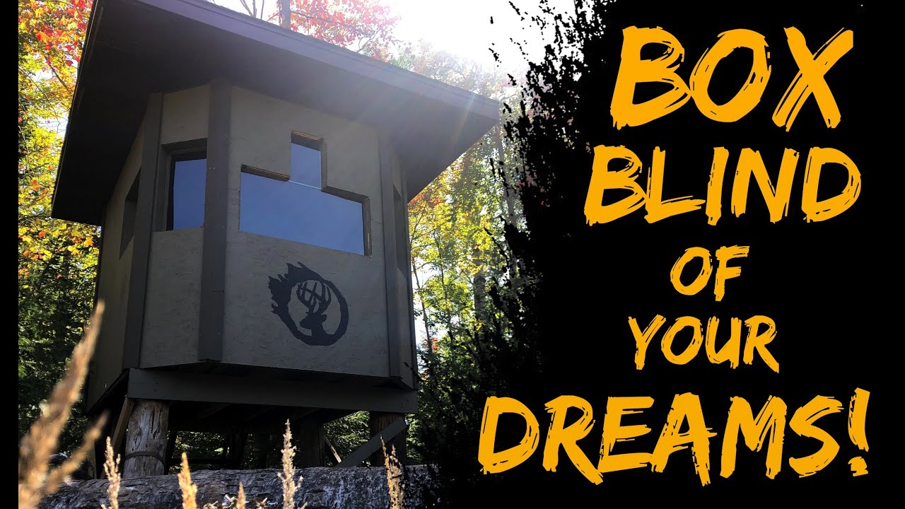 Do It Yourself 6x6 Deer Blind Plans