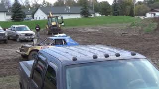 Halloween Bump'n' Grind 2018 Big cars Heat 2 (Bay County fairgrounds) Bay City,Michigan