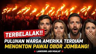 Download Lagu Puluhan Warga AS Mualaf Masuk Islam Setelah Melihat Pawai Obor 1 Muharram Jombang. BENARKAH NYATA?! MP3
