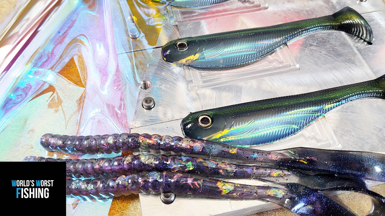 HOLOGRAM FILM Lure Technique; Using Glitter Film To Make Awesome