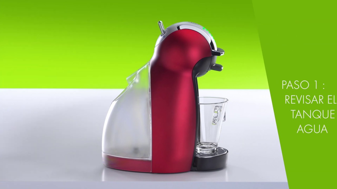 Qué hacer si no sale café de tu GENIO? | NESCAFÉ® Dolce Gusto® - YouTube