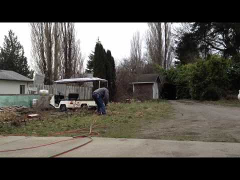 Homemade Gopher Blaster - Trial Run