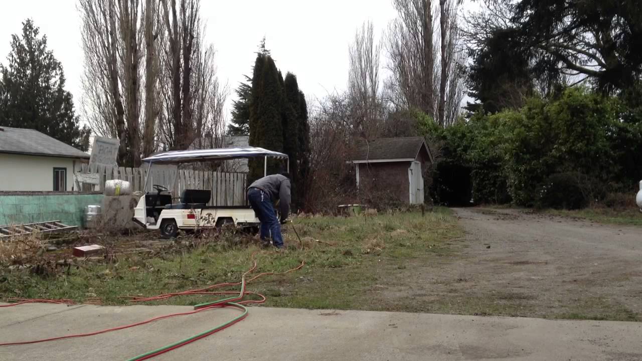 Homemade Gopher Blaster Trial Run YouTube