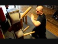 Choy lay fut wooden dummy training