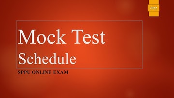 Mock Test Schedule 2022 Online Exam
