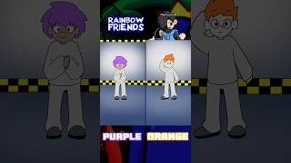 💜purple's confession💜. i think (rainbow friends animation) 💜purple  and orange🧡 