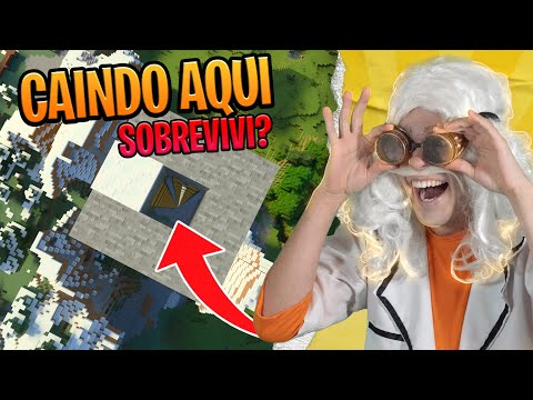 CAINDO em um PIXEL de Água no Minecraft #Shorts