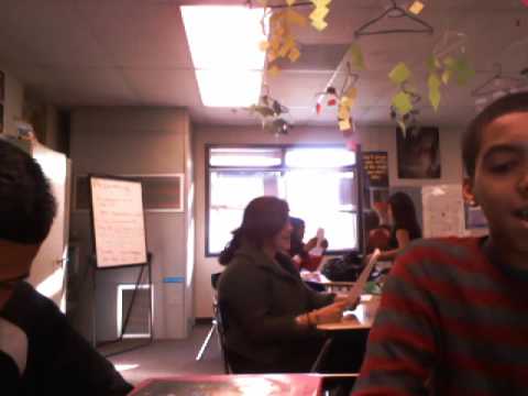 Caroling in Mr. Zeeman's Class