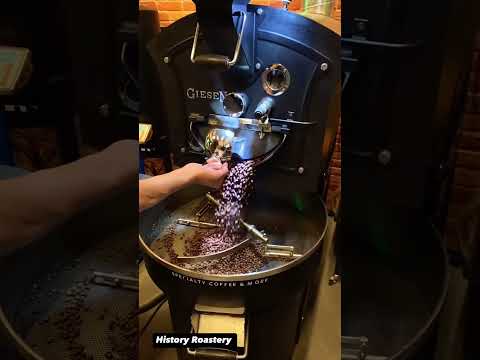 تحميص وتعبئة القهوة المختصة محمصة هيستوري