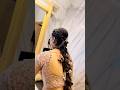 😍Beautiful messy braid 🌸 #hairstyle #khushisainimakeupartist #shorts #song