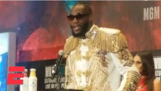 Deontay Wilder: ‘I’m gonna knock [Tyson] Fury out like I did the first time’ | Boxing on ESPN