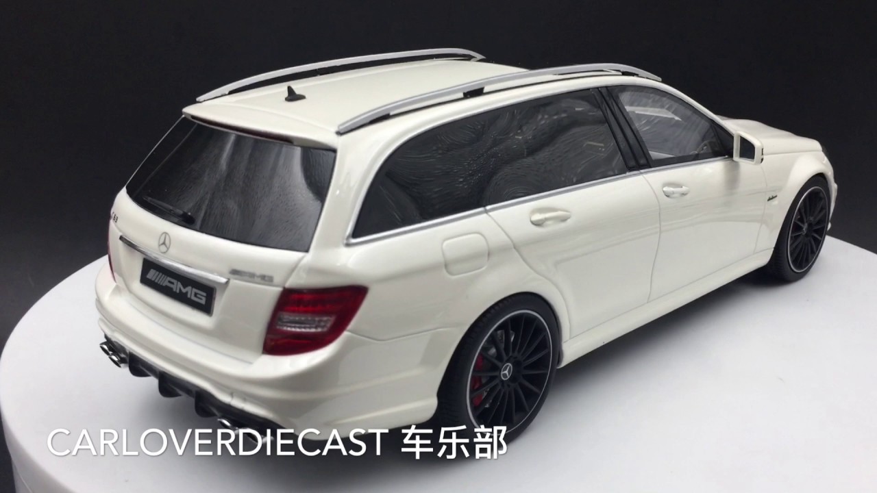 Gt Spirit Mercedes Benz C63 Amg T Modell S4 Resin Scale 1 18 Model Gt147 Youtube