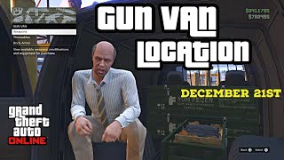 Gun Van Location Today | December 21st 2023 | GTA 5 Online |UNHOLY HELLBRINGER UNLOCK + RAILGUN