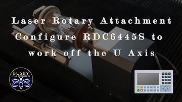 U Axis RDC6445S Rotary setup