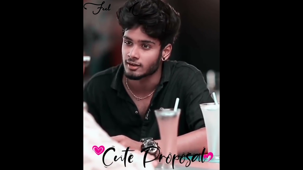 Love ❤️ feel Dialogue and song love Whatsapp status ♥️ Tamil love scene 😍 best love proposal ever💕