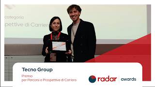 Tecno Group vince il premio ai Company for Generation Z 2026 di Radar Academy