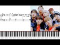 BTS (방탄소년단) - Jump, piano