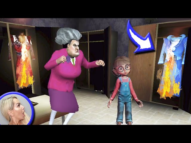 VAMOS CORTAR O VESTIDO DA PROFESSORA (Scary Teacher 3D) 