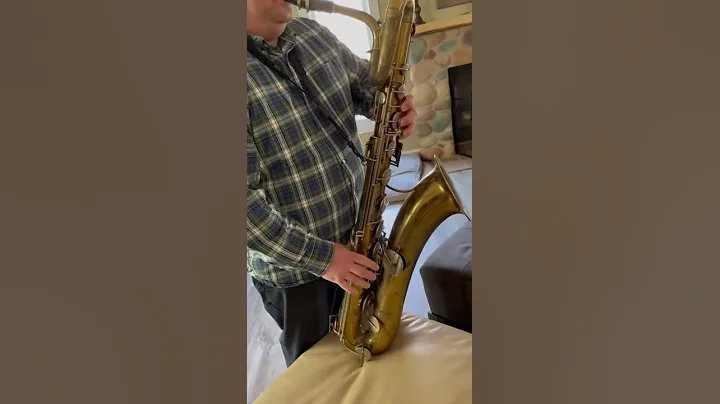 Buffet Crampon Baritone Saxophone Vintage Brass